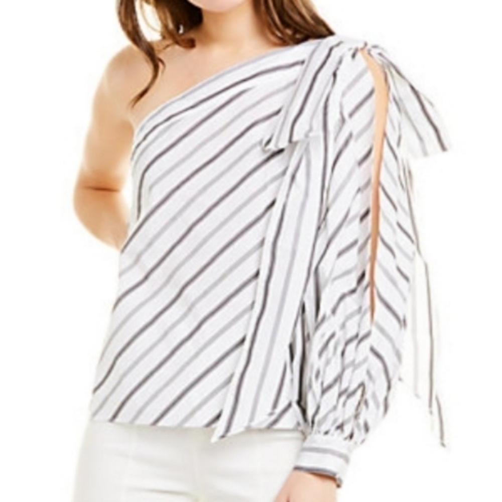 Milly Nina One Sleeve Top